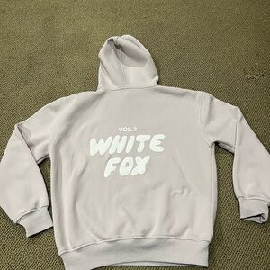 White Fox Boutique Gray Hoodie
